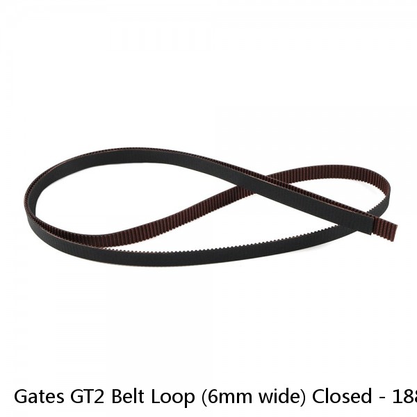 Gates GT2 Belt Loop (6mm wide) Closed - 188mm - 188-2GT-6RF