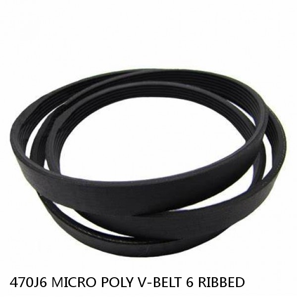 470J6 MICRO POLY V-BELT 6 RIBBED