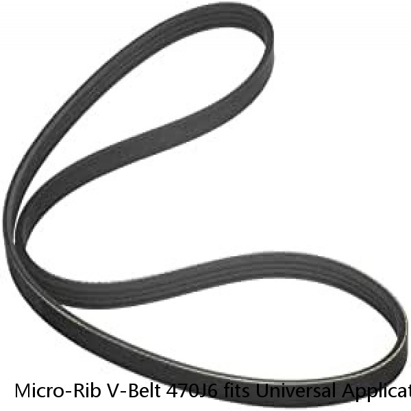 Micro-Rib V-Belt 470J6 fits Universal Applications