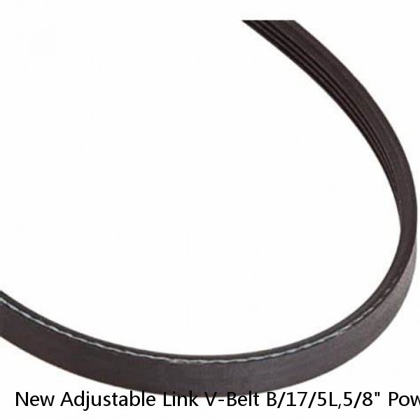 New Adjustable Link V-Belt B/17/5L,5/8" Power Twist Drive For CNC Motor 1FT-10FT