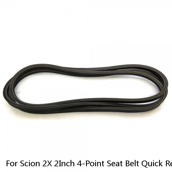 For Scion 2X 2Inch 4-Point Seat Belt Quick Release Harness Light Weight Red (Fits: 2012 5)